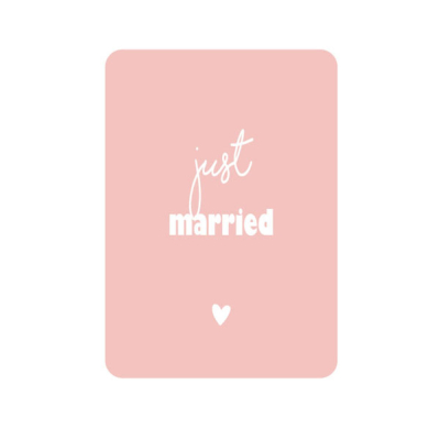 Just married