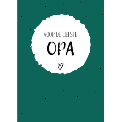 Liefste opa
