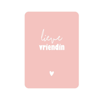 Lieve vriendin