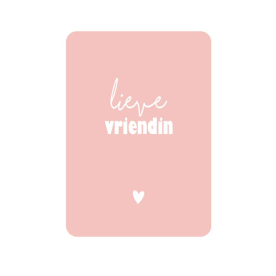 Lieve vriendin