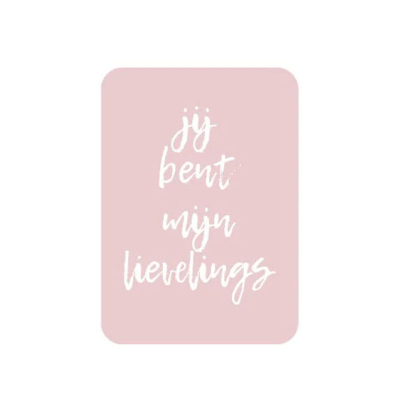 Mijn lievelings