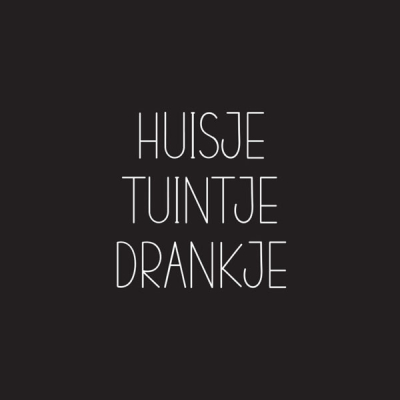 Huisje, tuintje, drankje