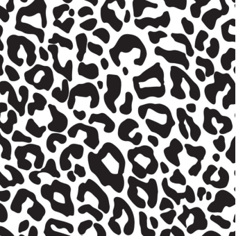 Panter zwart-wit