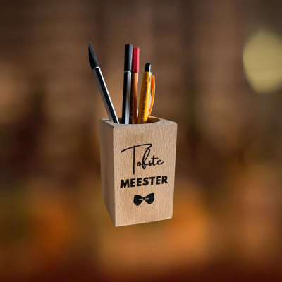 Pennenbakje meester