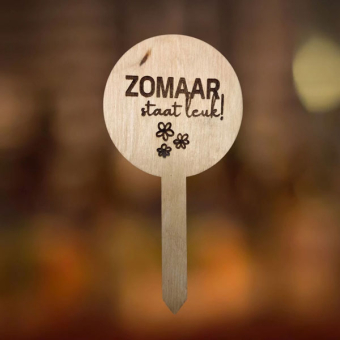 Plantensteker zomaar