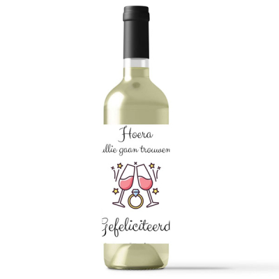 Hoera, jullie gaan trouwen