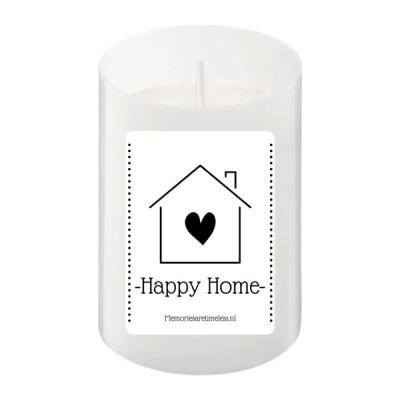 Wenskaarsje happy home
