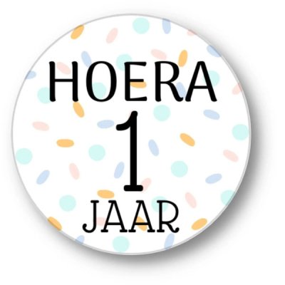 Hoera 1 jr