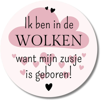 In de wolken