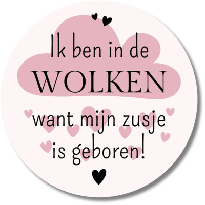 In de wolken