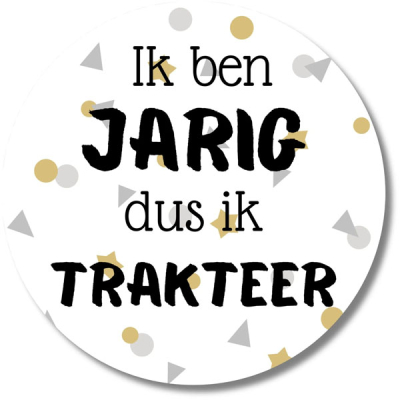 Ik ben jarig dus ik trakteer