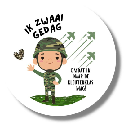 Ik zwaai gedag
