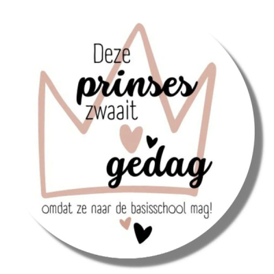 Prinses zwaait gedrag