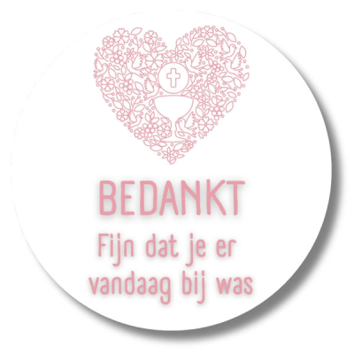 Bedankt dat je er vandaag bij was