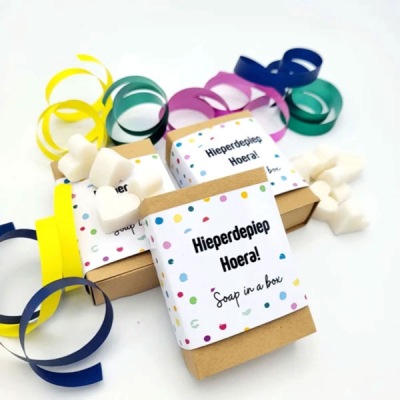 Soap in a box hoera