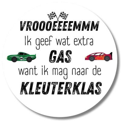 Ik geef wat extra gas