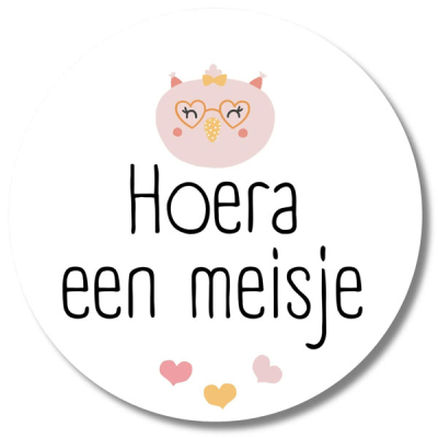 Hoera een meisje