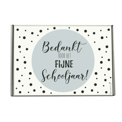 Bedankt voor het fijne schooljaar
