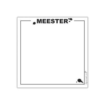 Blokje meester