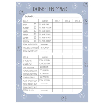 Dobbelblok Smiley