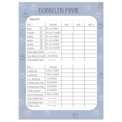 Dobbelblok Smiley
