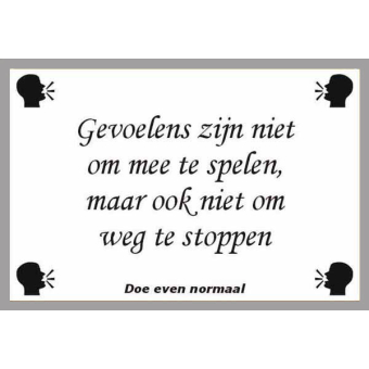 Gevoelens