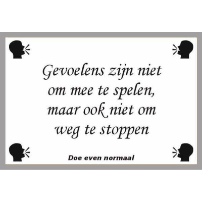 Gevoelens