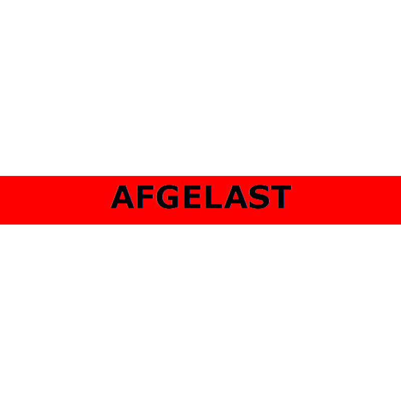 Afgelast