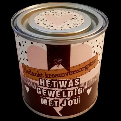 Feestelijke blikjes